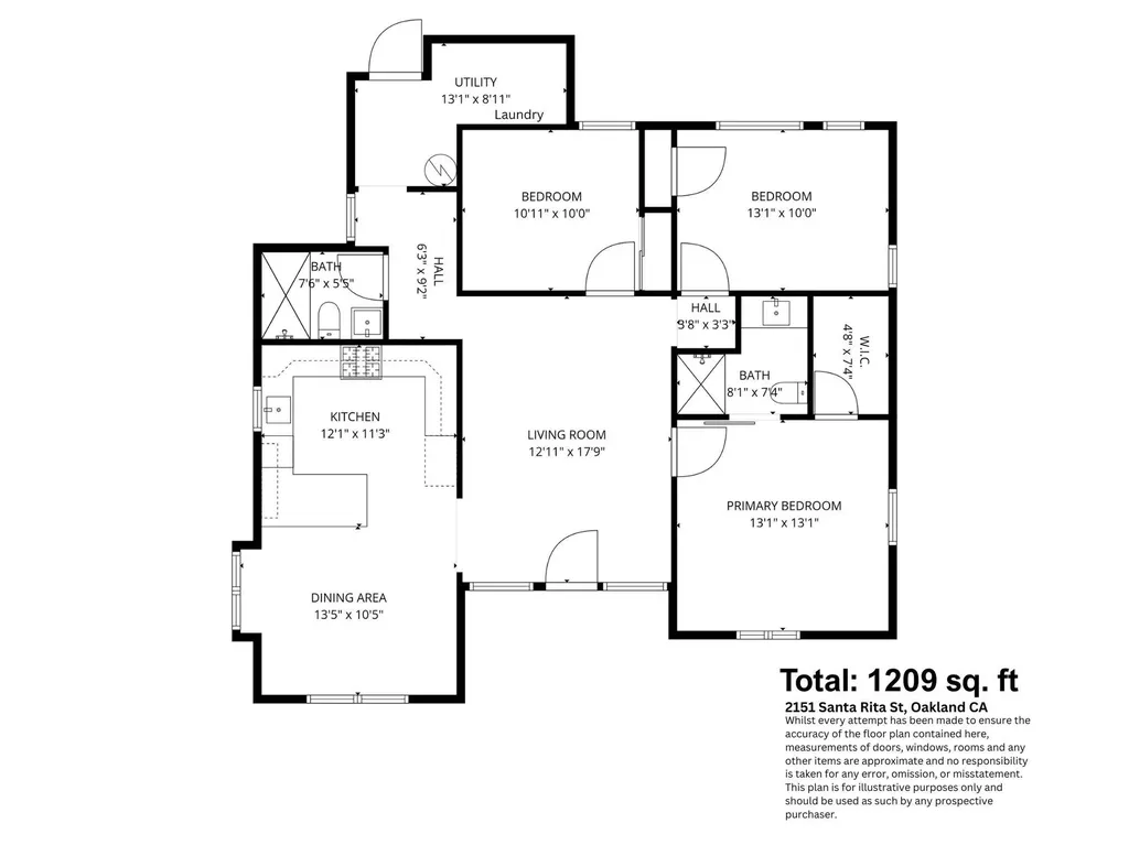 2151 Santa Rita Street Oakland CA 94601