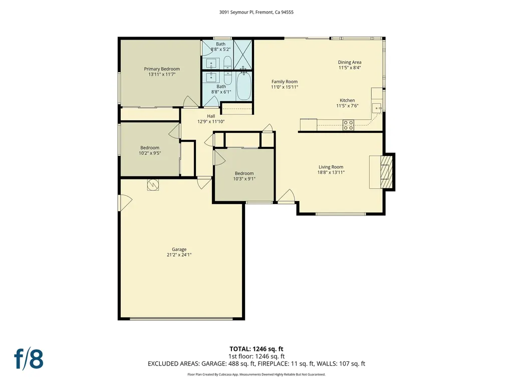 3091 Seymour Place Fremont CA 94555