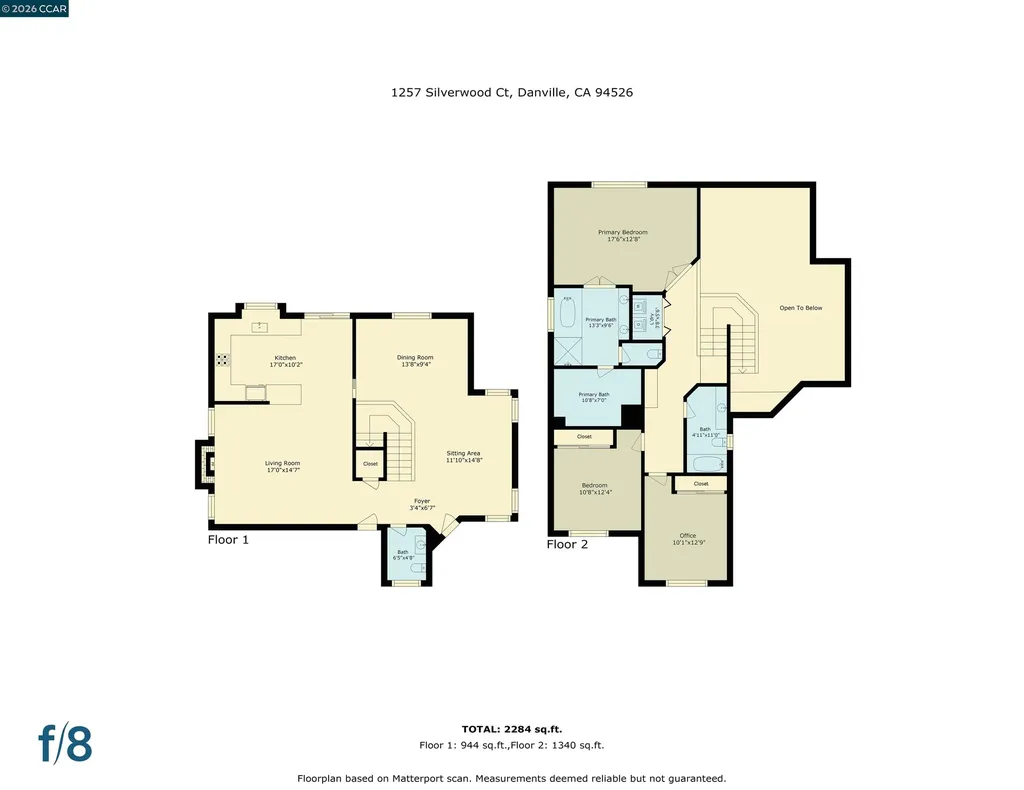 1257 Silverwood Court Danville CA 94526