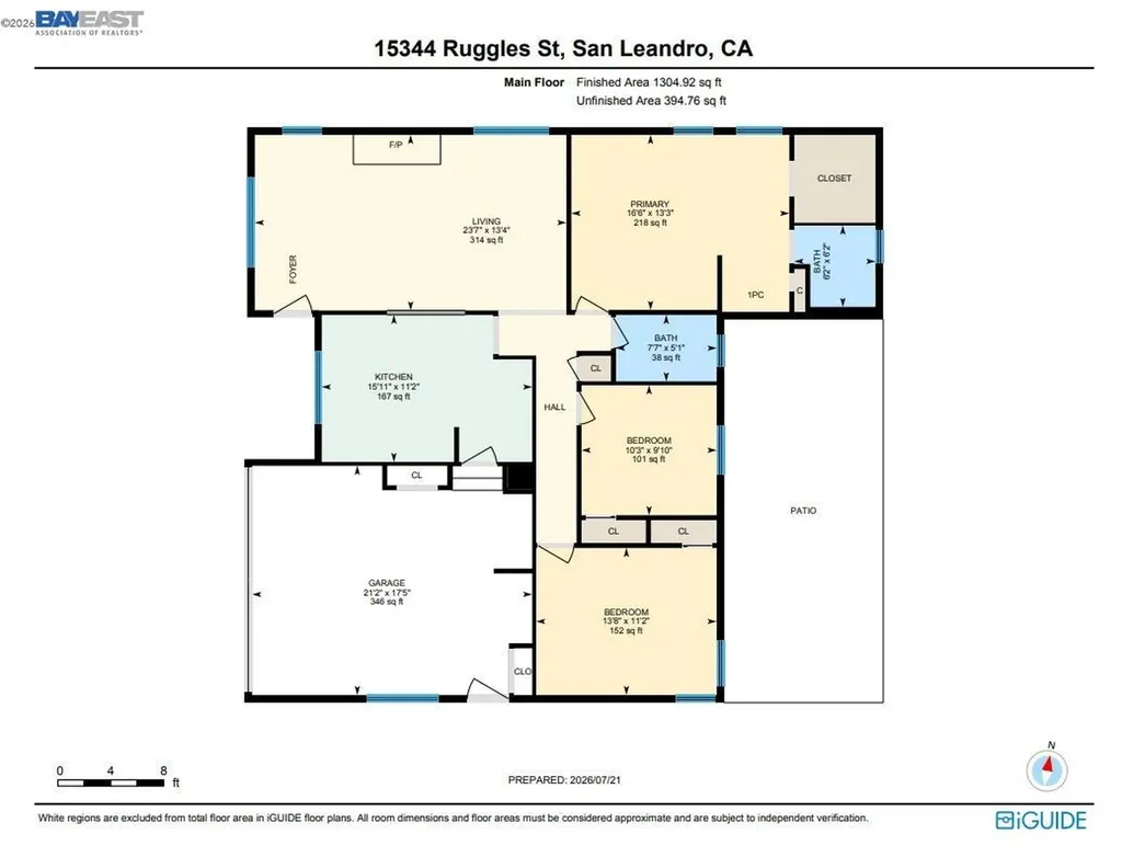 15344 Ruggles Street San Leandro CA 94579