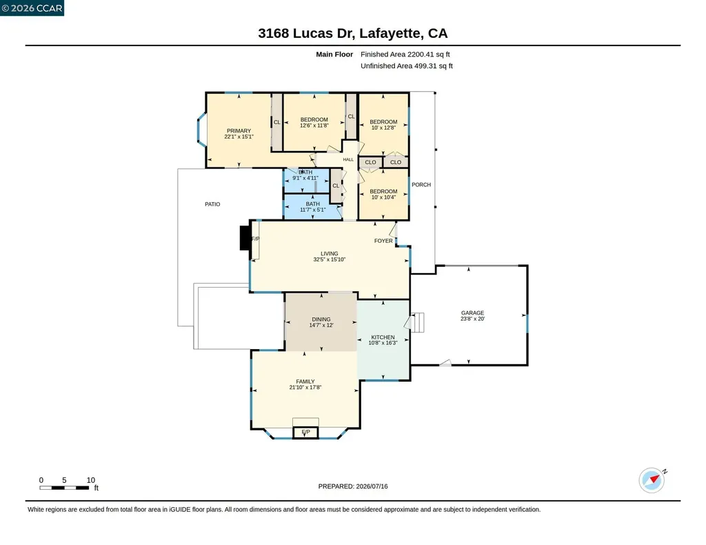 3168 Lucas Drive Lafayette CA 94549
