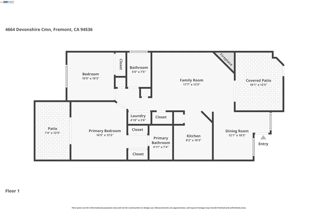 4664 Devonshire Common Fremont CA 94536