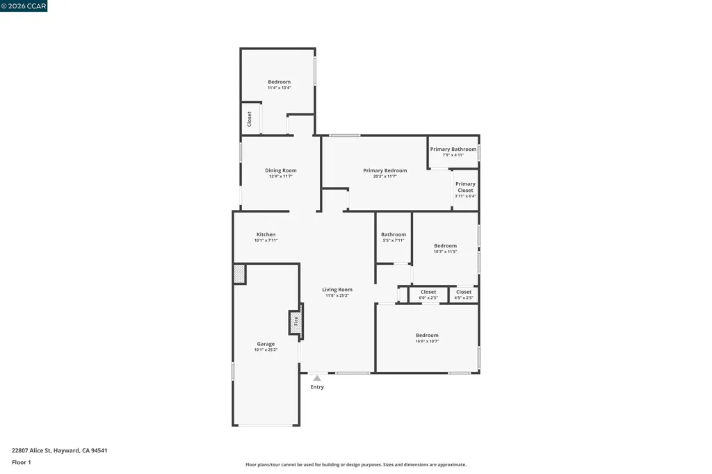 22807 Alice Street Hayward CA 94541