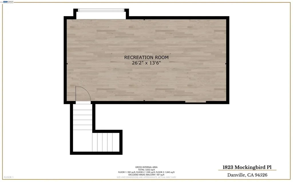 1823 Mockingbird Place Danville CA 94526