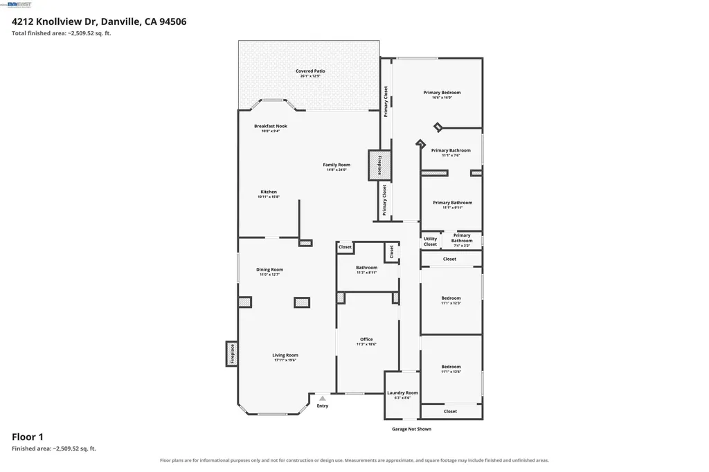 4212 Knollview Drive Danville CA 94506