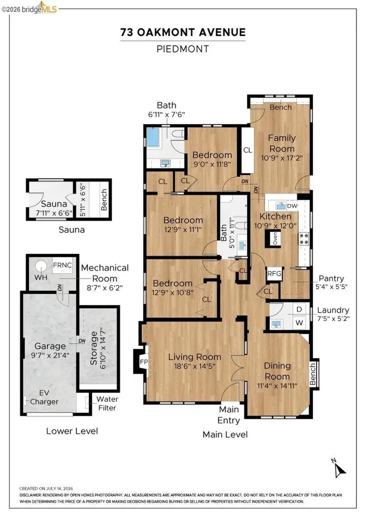 73 Oakmont Avenue Piedmont CA 94610