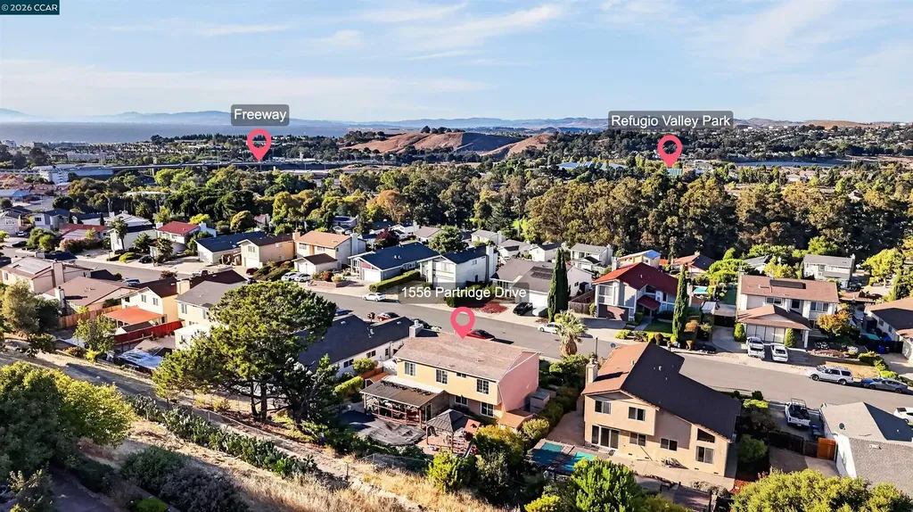 1556 Partridge Drive Hercules CA 94547