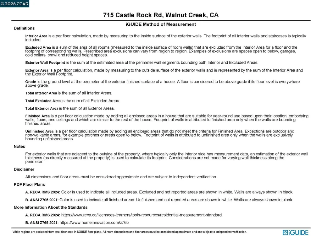 715 Castle Rock Road Walnut Creek CA 94598