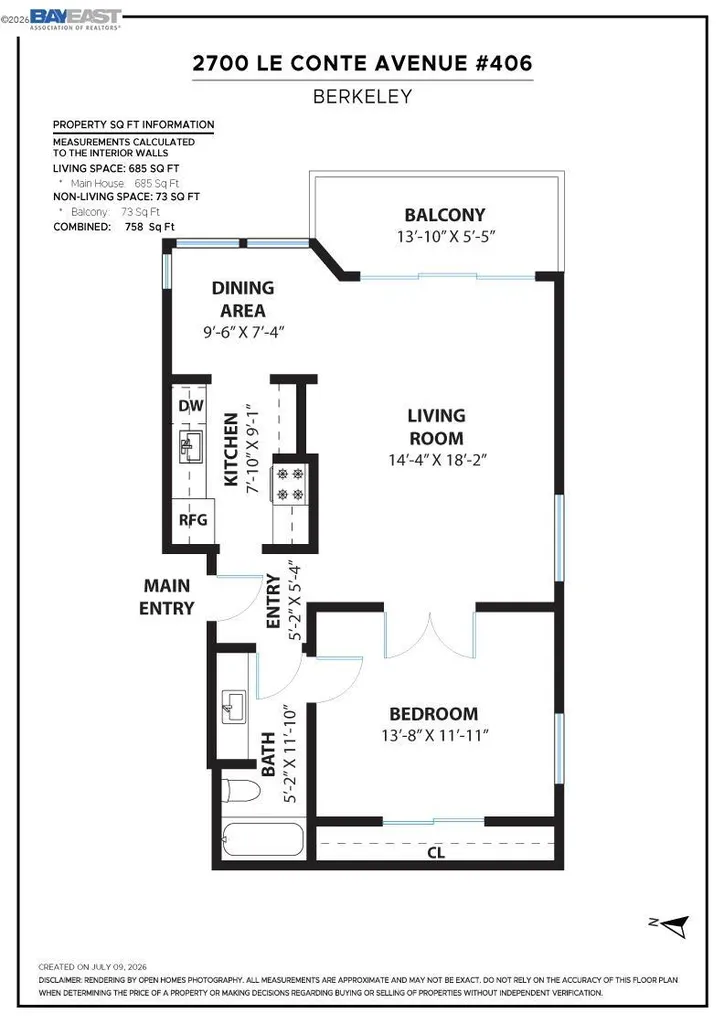 2700 Le Conte Avenue Berkeley CA 94709