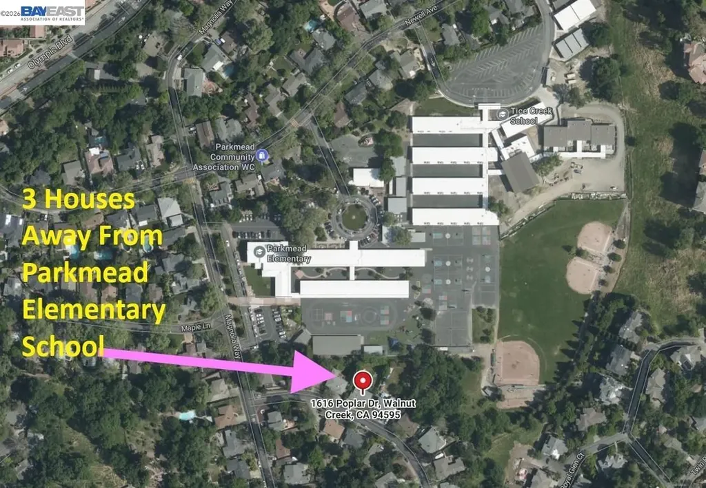 1616 Poplar Drive Walnut Creek CA 94595