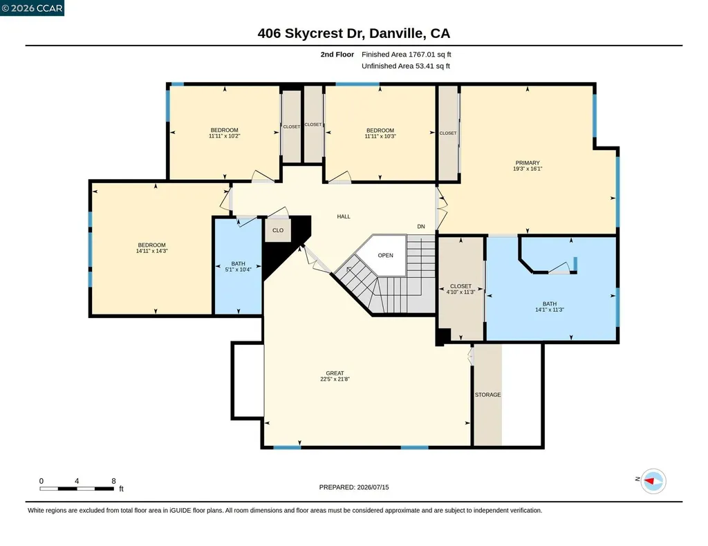 406 Skycrest Drive Danville CA 94506