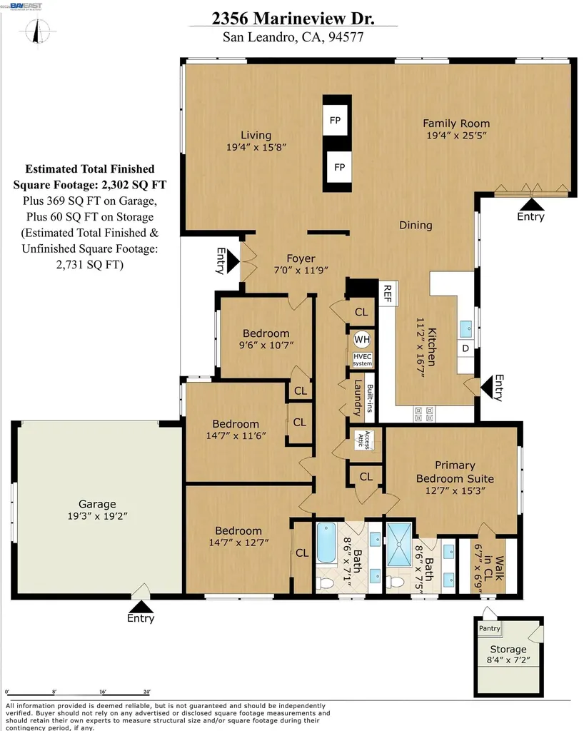 2356 Marineview Drive San Leandro CA 94577
