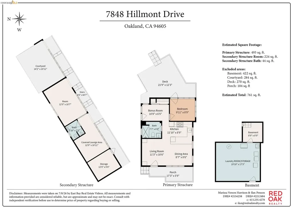 7848 Hillmont Drive Oakland CA 94605