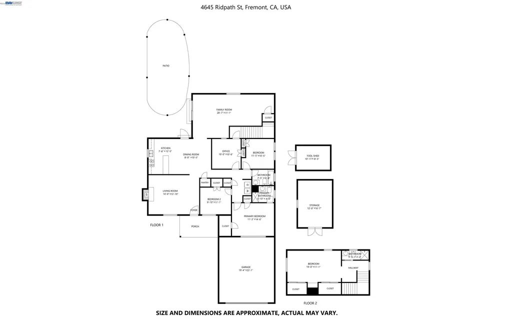 4645 Ridpath Street Fremont CA 94538