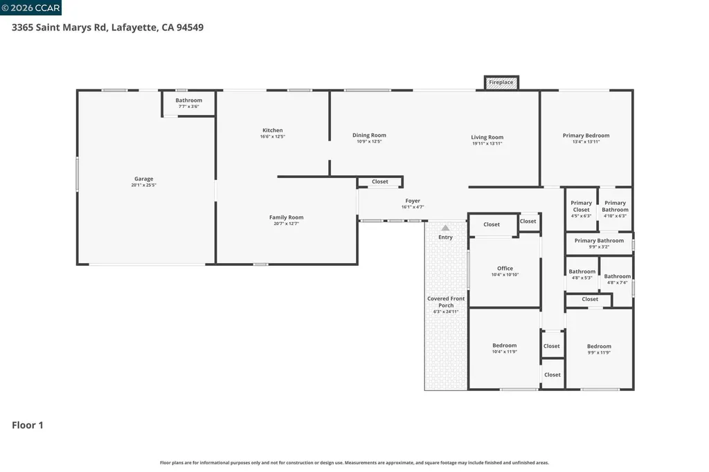 3365 St. Marys Road Lafayette CA 94549
