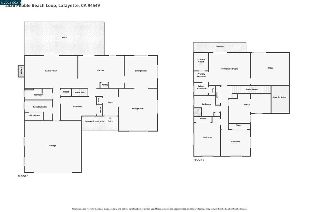 2536 Pebble Beach Loop Lafayette CA 94549