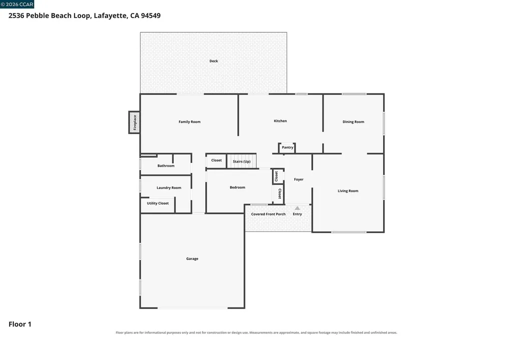2536 Pebble Beach Loop Lafayette CA 94549