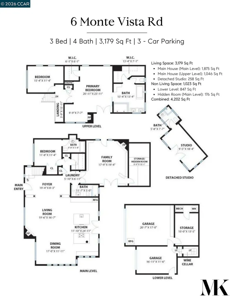 6 Monte Vista Road Orinda CA 94563