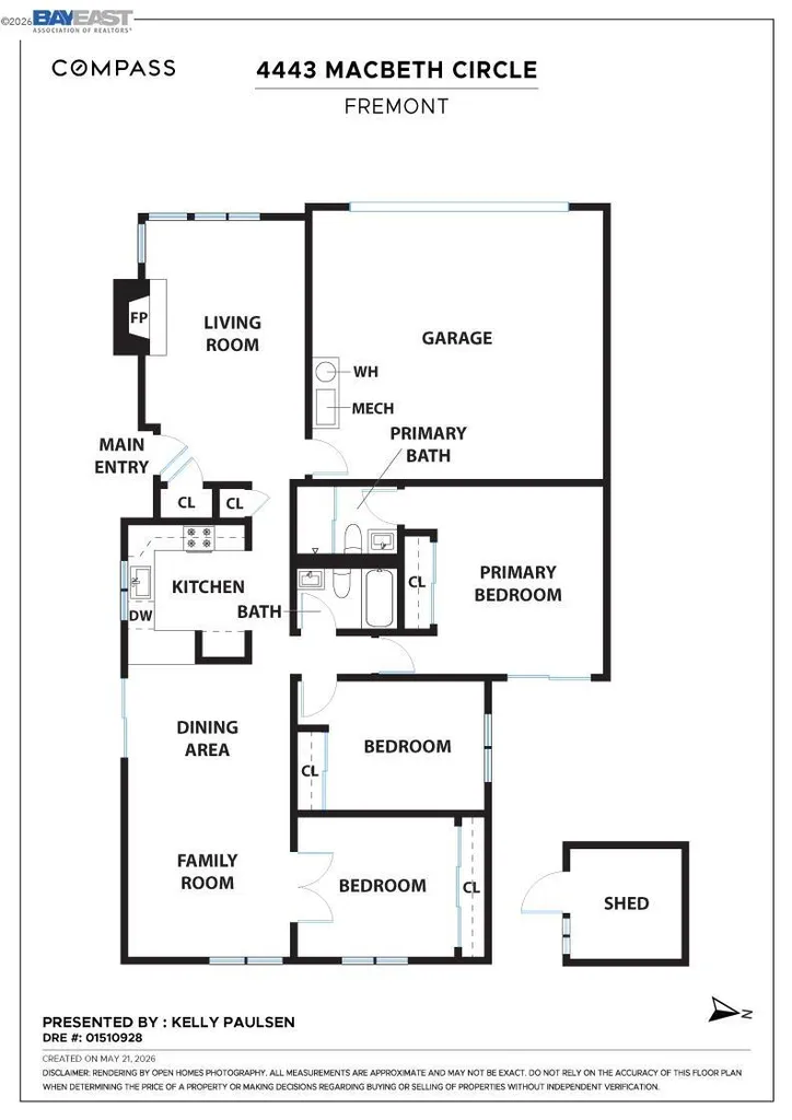 4443 Macbeth Circle Fremont CA 94555