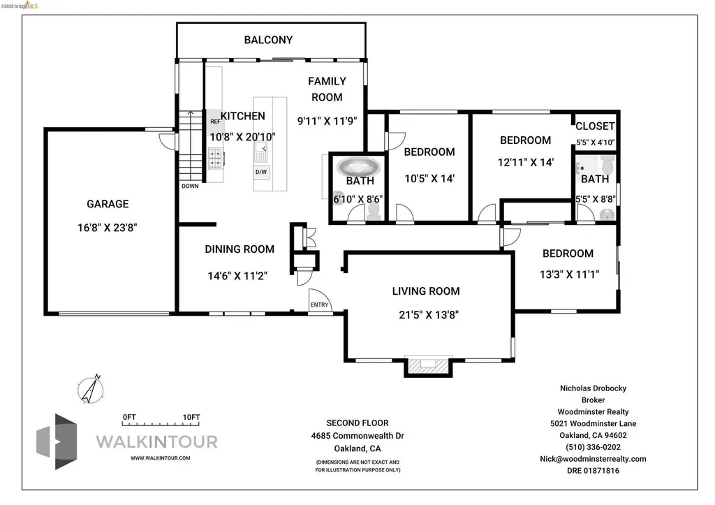 4685 Commonwealth Drive Oakland CA 94605