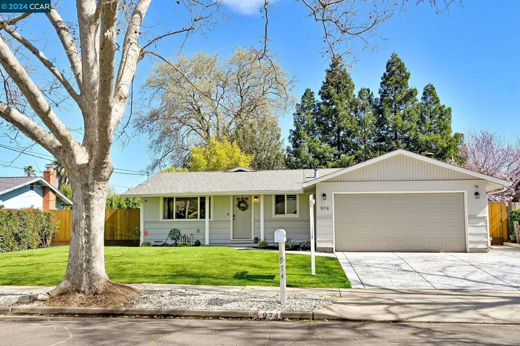 974 Getoun Drive Concord CA 94518