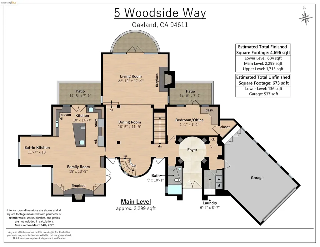 5 Woodside Way Oakland CA 94611