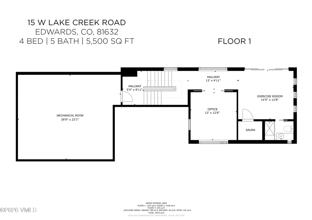 15 W Lake Creek Road Edwards CO 81632