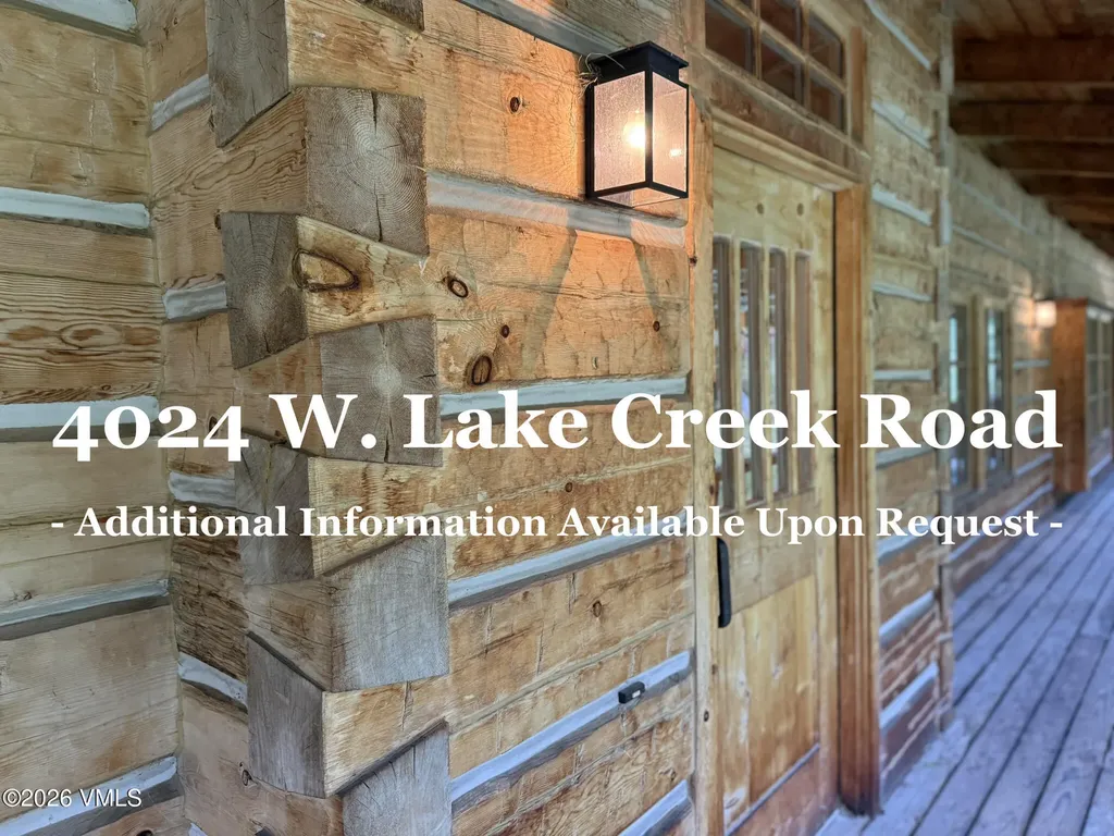 4024 W Lake Creek Road Edwards CO 81632
