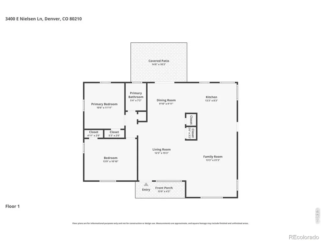 3400 E Nielsen Lane Denver CO 80210
