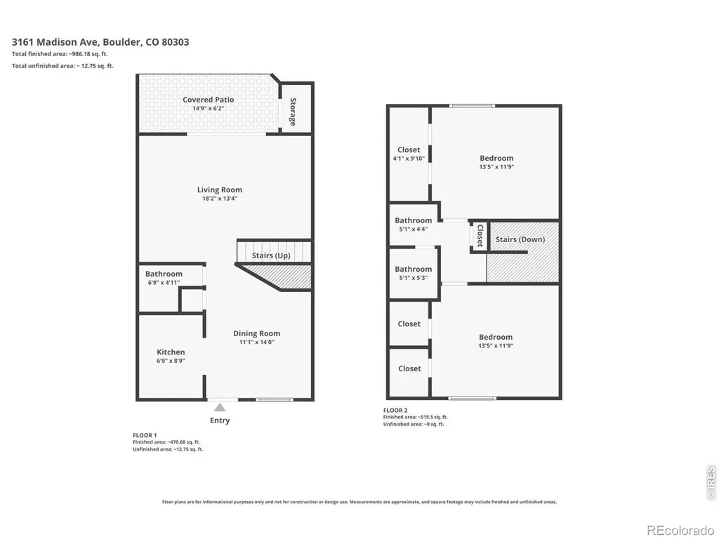 3161 Madison Avenue Boulder CO 80303