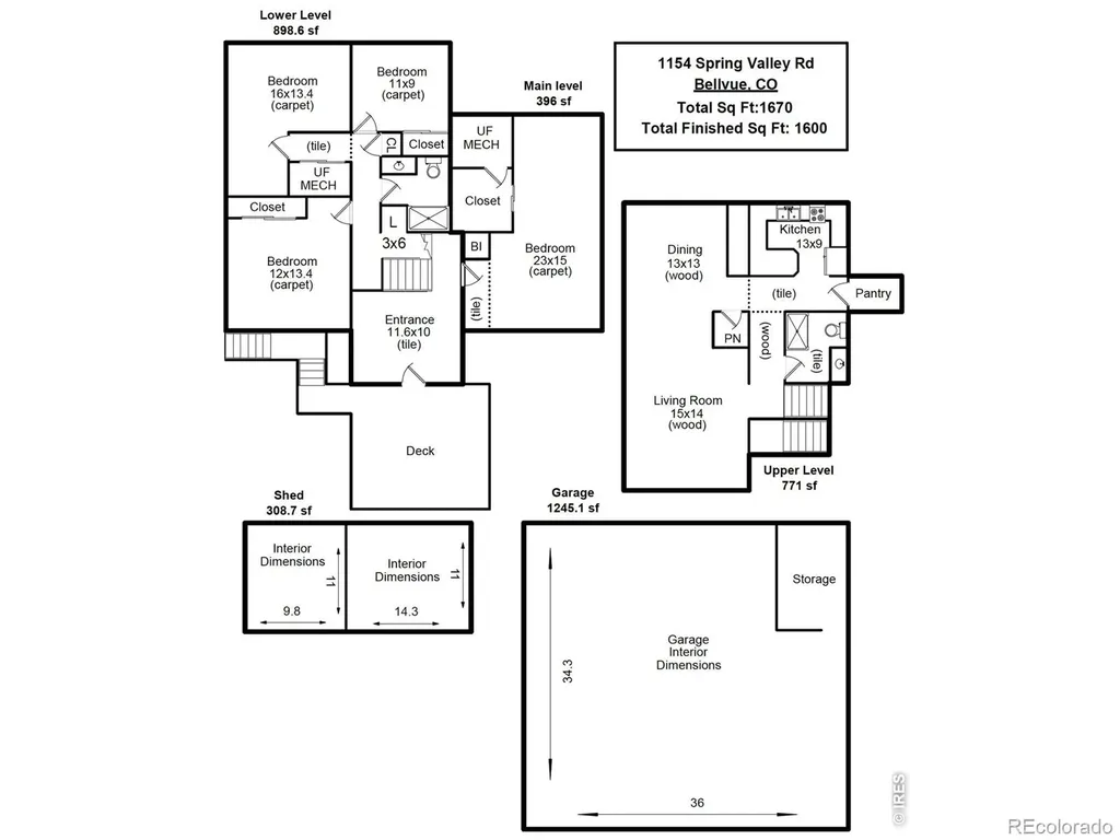 1154 Spring Valley Road Bellvue CO 80512