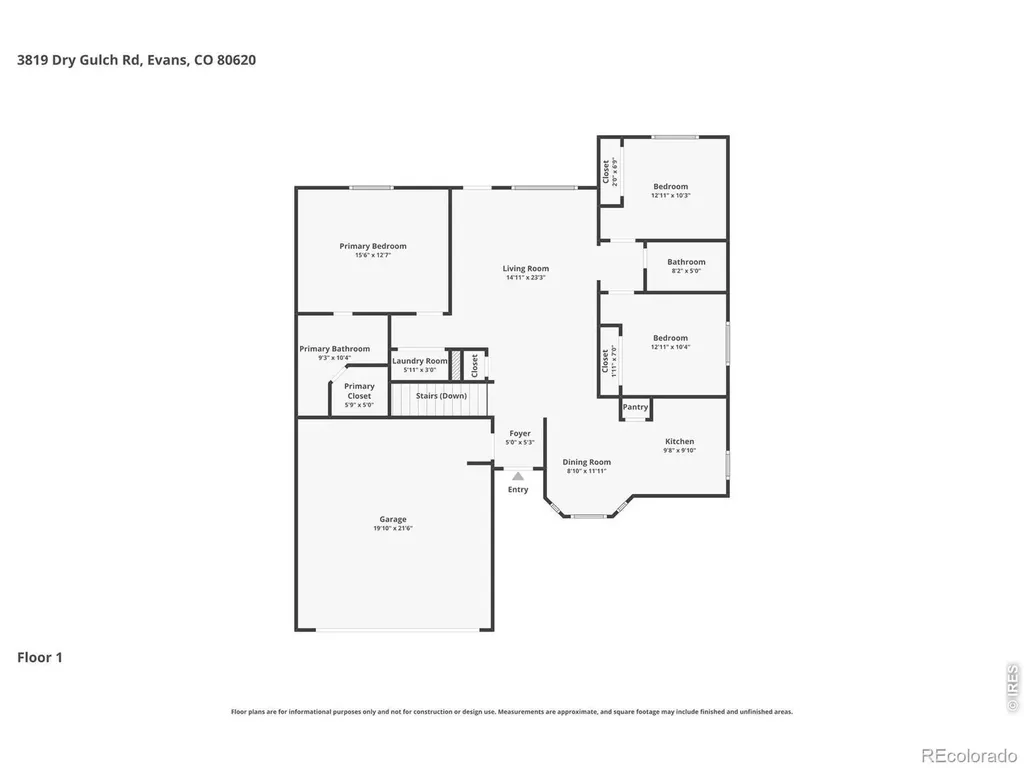 3819 Dry Gulch Road Evans CO 80620