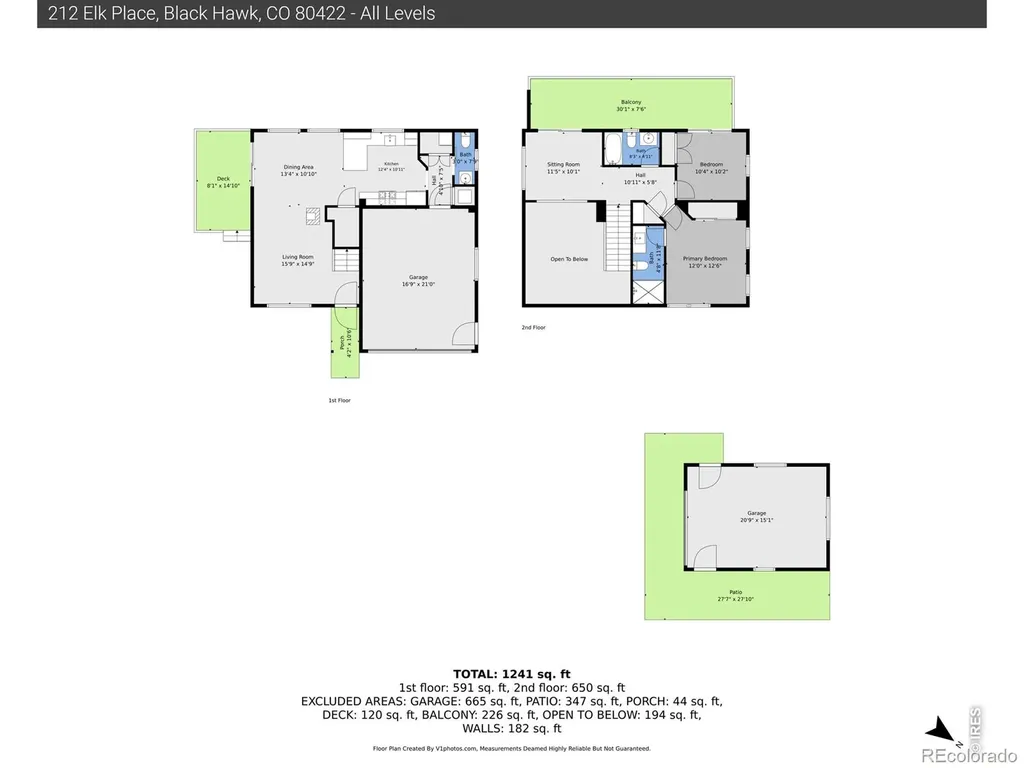 212 Elk Place Black Hawk CO 80422