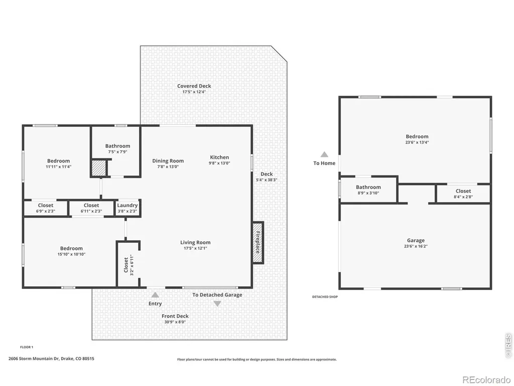 2606 Storm Mountain Drive Drake CO 80515