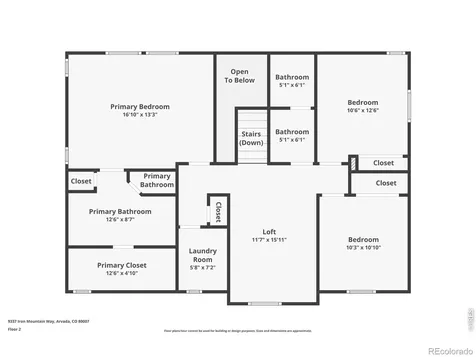 9337 Iron Mountain Way Arvada CO 80007