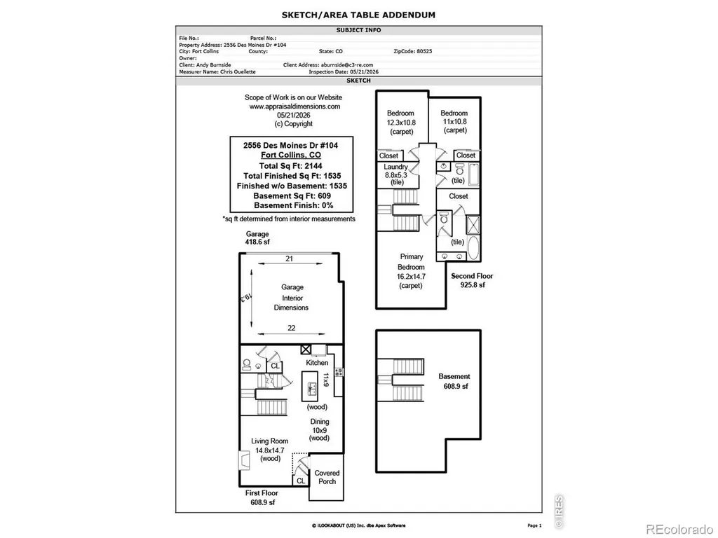 2556 Des Moines Drive Fort Collins CO 80525