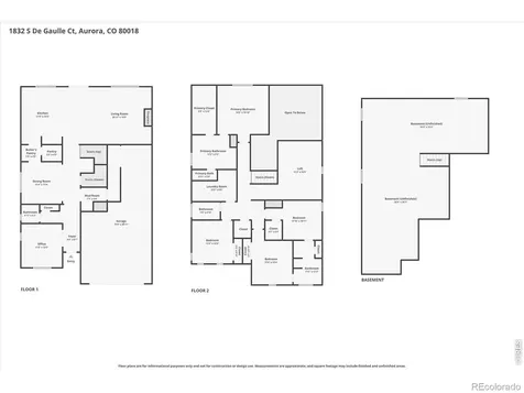 1834 S De Gaulle Court Aurora CO 80018