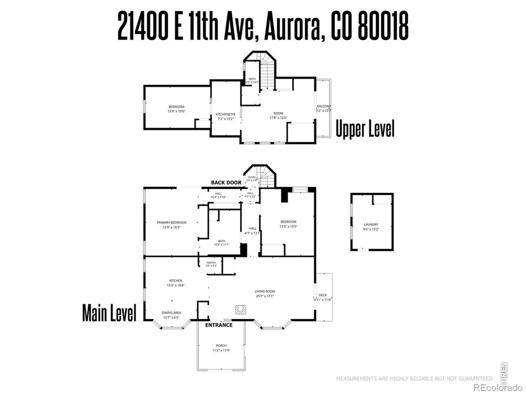 21400 E 11th Avenue Aurora CO 80018