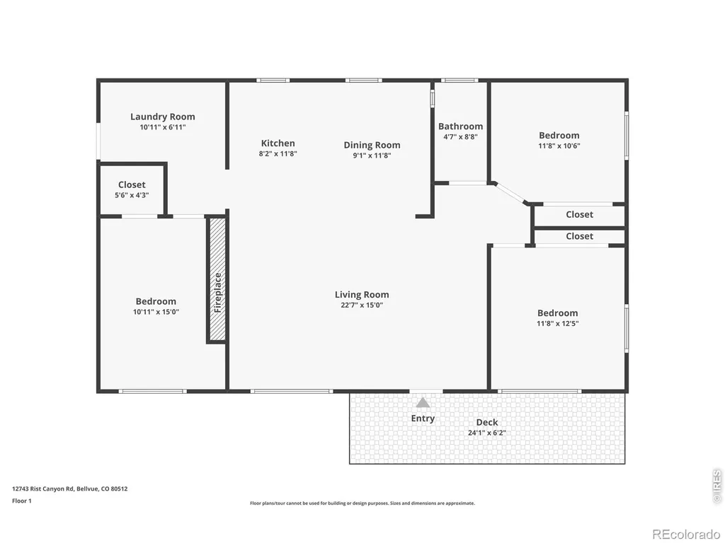 12743 Rist Canyon Road Bellvue CO 80512