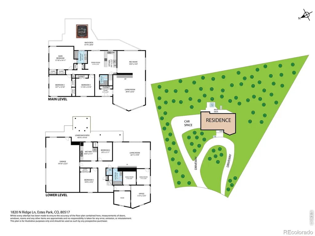 1820 N Ridge Lane Estes Park CO 80517
