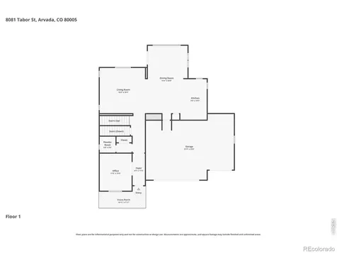 8081 Tabor Street Arvada CO 80005