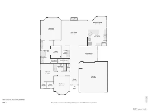 1375 Foxtail Drive Broomfield CO 80020