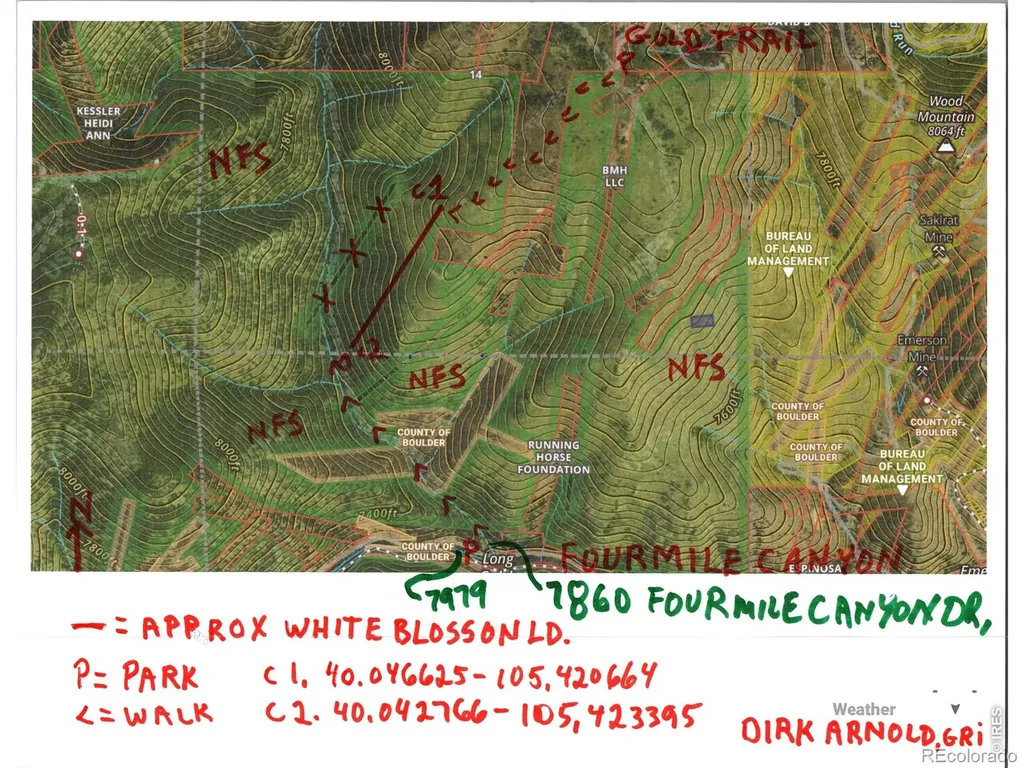 0 Gold Trail Boulder CO 80302