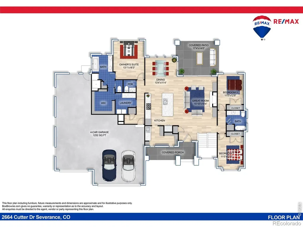 2664 Cutter Drive Severance CO 80524