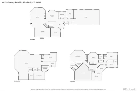 40370 County Road 21 Elizabeth CO 80107