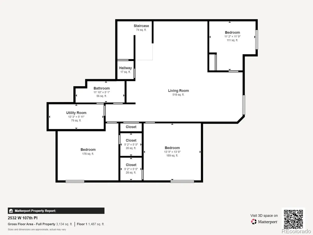 2532 W 107th Place Denver CO 80234