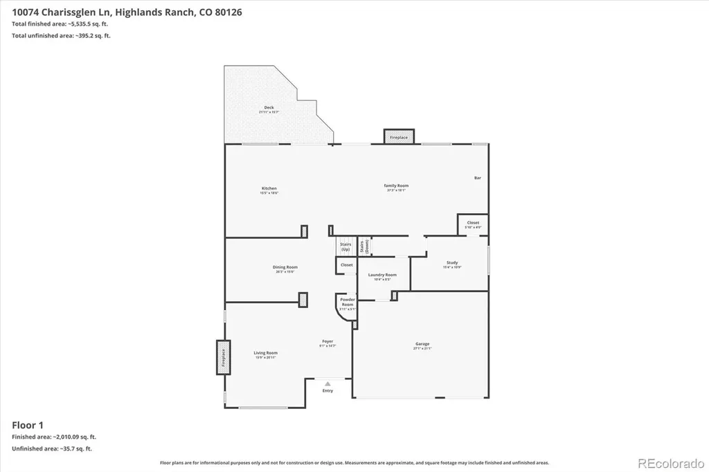 10074 Charissglen Lane Highlands Ranch CO 80126