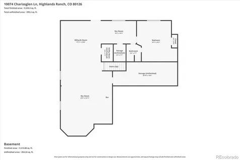 10074 Charissglen Lane Highlands Ranch CO 80126