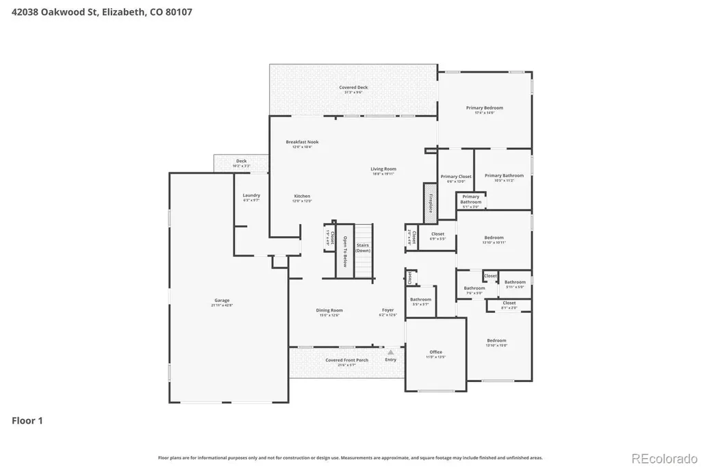 42038 Oakwood Street Elizabeth CO 80107