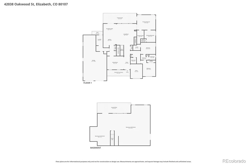 42038 Oakwood Street Elizabeth CO 80107